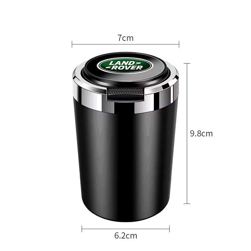 Car Ashtray Cigarette Ash Holds Cup LED Light Automotive Ashtray for Land Rover Range Rover Evoque Car Accessories