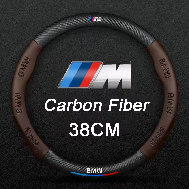 3D Embossing Car Logo Steering Wheel Cover