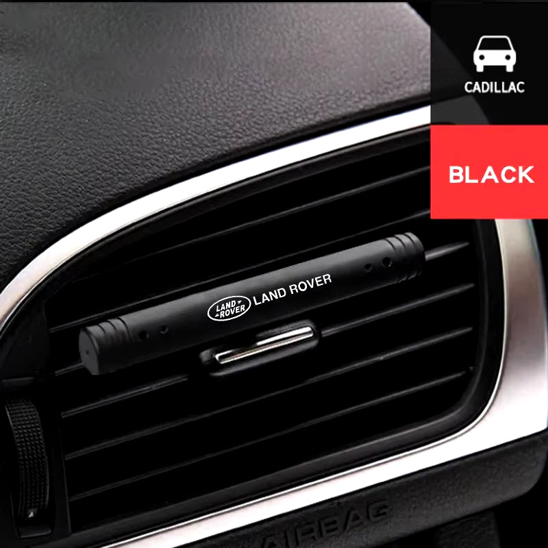 Car Air Freshener Vent Clip Cylindrical Car Diffuser with 1 Refill Sticks for Range Rover Freelander Discovery Evoque