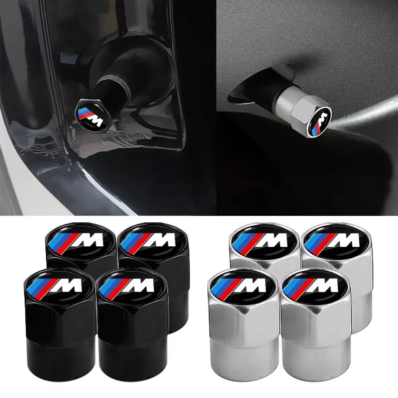 BMW Car Tyre Valve Caps Tire Dust Caps for M6 M5 E38 E39 E46 E53 E60 E61 E64 E70 E71 E83 F10 F30 F20 F35
