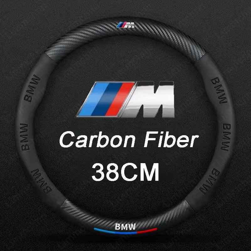 3D Embossing Car Logo Steering Wheel Cover