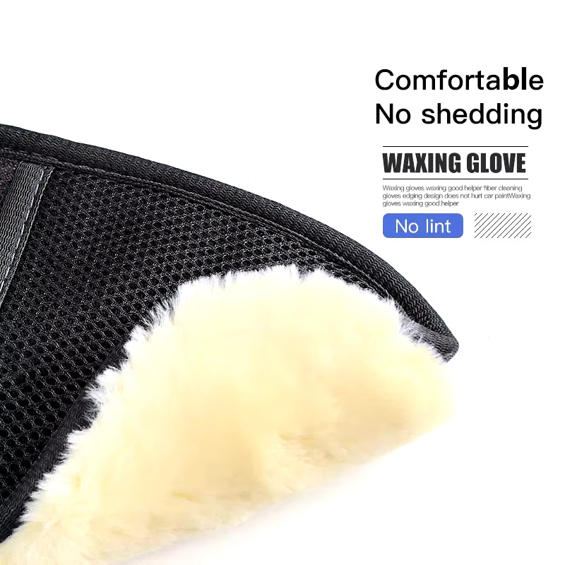 Car Wash Glove Wool Soft Polish Cleaning Brush Tools Auto Accessories for Performance X3 G30 X5 F15 G05 X1 E39 E46 E90 M3 M5