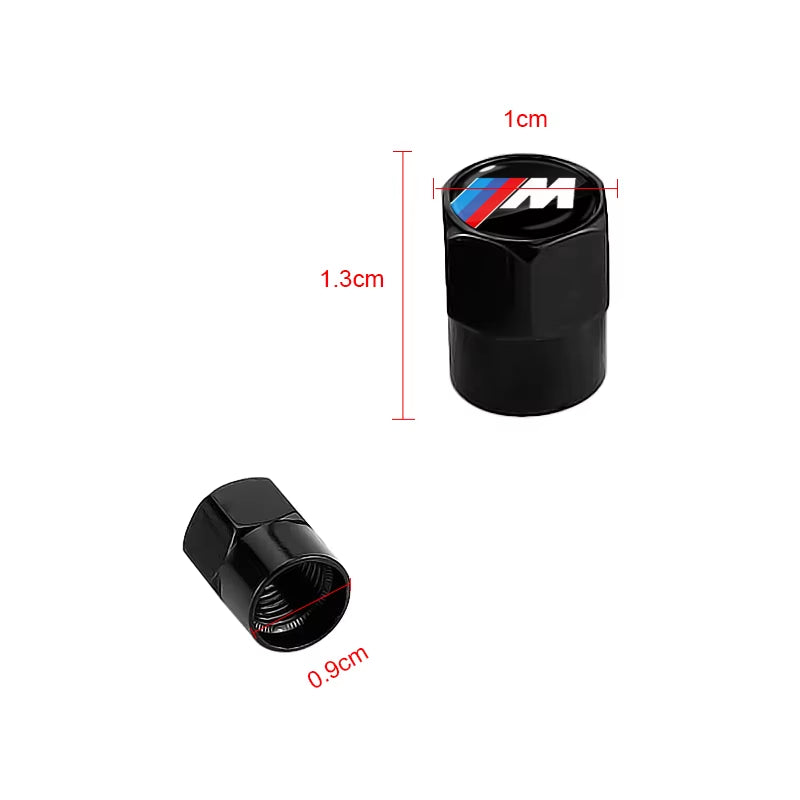 BMW Car Tyre Valve Caps Tire Dust Caps for M6 M5 E38 E39 E46 E53 E60 E61 E64 E70 E71 E83 F10 F30 F20 F35