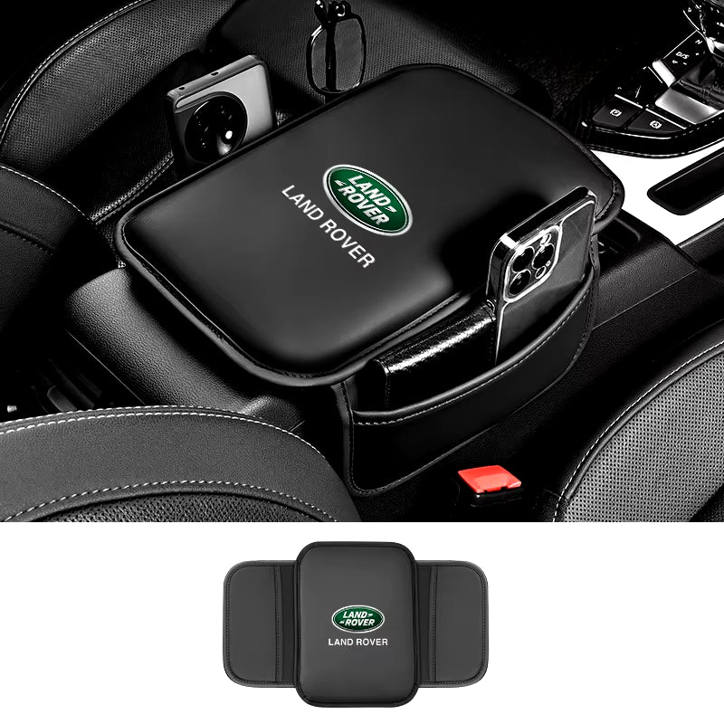 Car Armrest Box Pad Center Console Arm Rest Storage Pocket for Range Rover Freelander Discovery Evoque OVERFINCH SVR