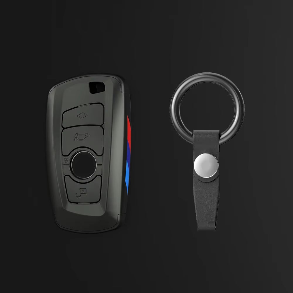 Carbon Fibre Car Key Cover Case Holder Shell Bag for F30 F20 F10 F18 F22 F01 X3 X4 F06 F02 M3 M5 Auto Keychain Accessories