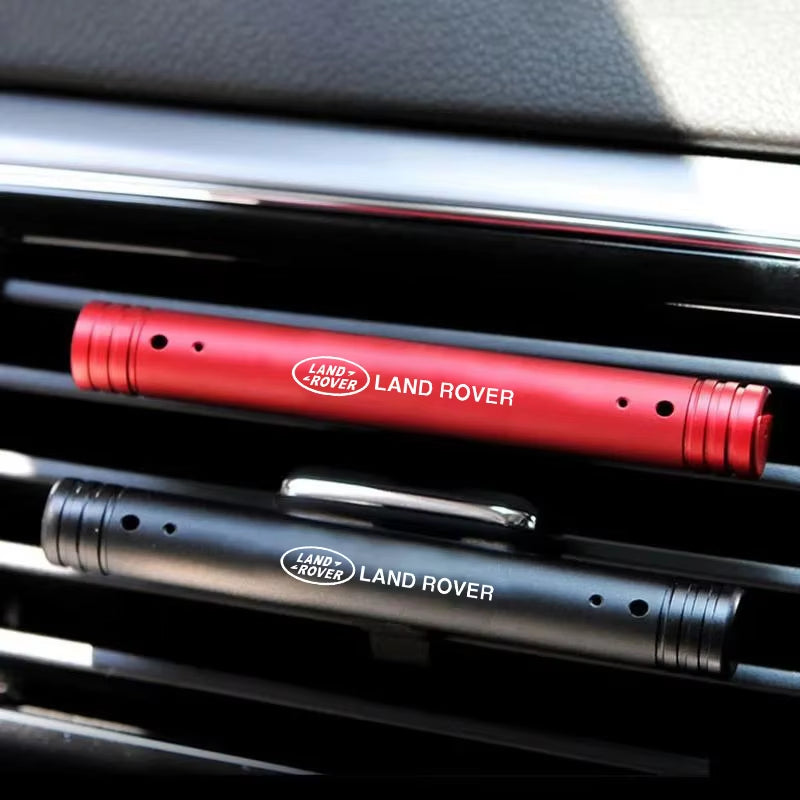 Car Air Freshener Vent Clip Cylindrical Car Diffuser with 1 Refill Sticks for Range Rover Freelander Discovery Evoque