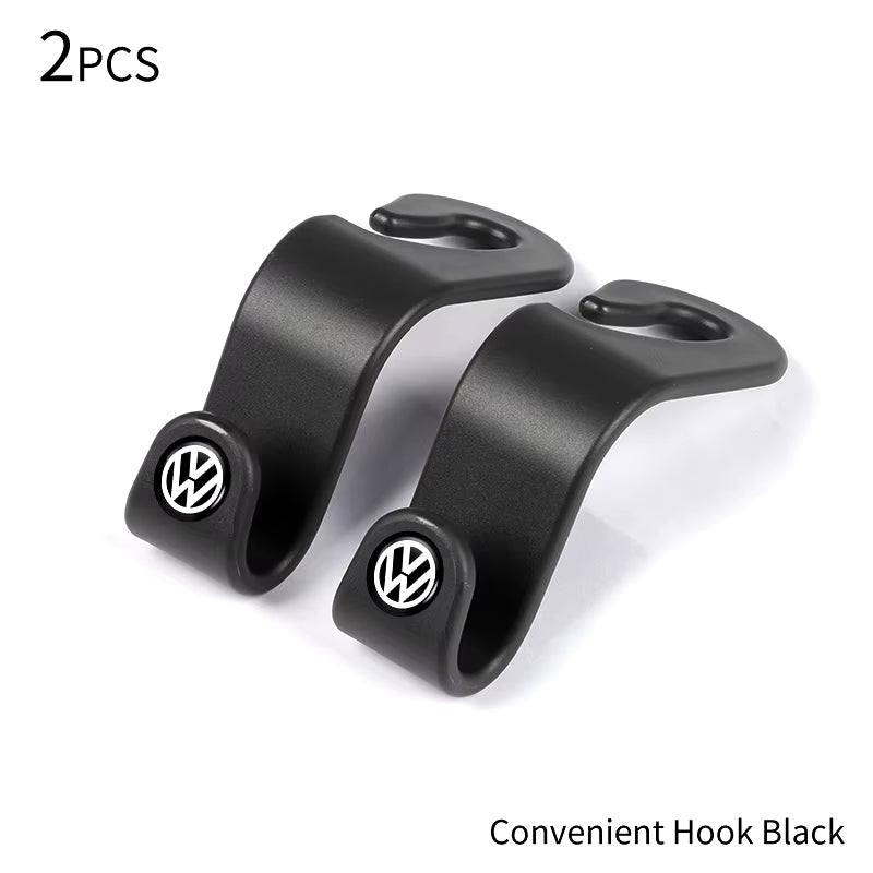 Car Seat Headrest Hook Auto Rearseat Hanger Accessories for VW Passat Golf Tiguan Polo Scirocco Jetta T-ROC Touareg