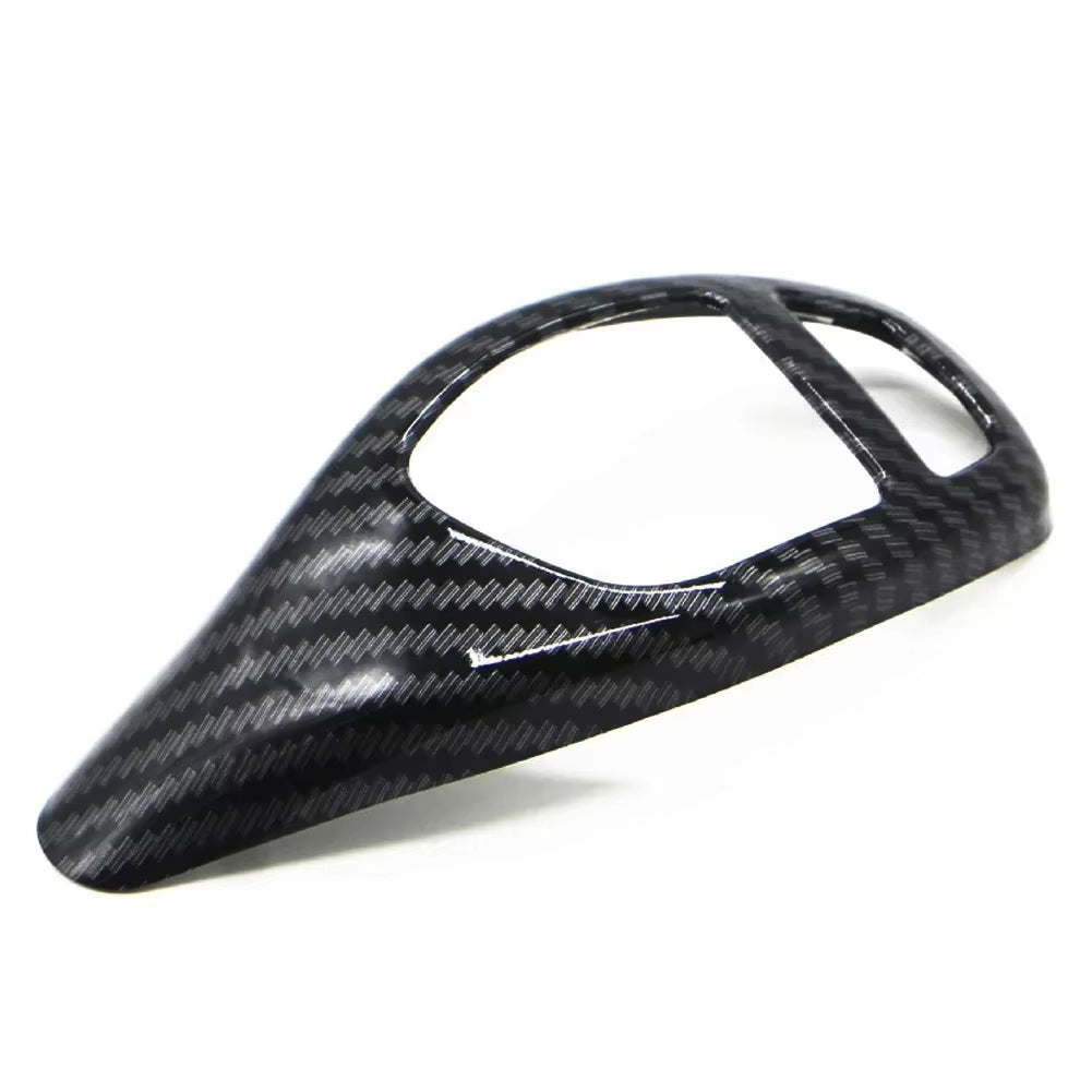 Carbon Fiber Texture for BMW F30 F10 F15 F07 F20 F21 F22 F32 F34 F35 5GT Car Gear Shift Panel Frame Gear Knob Cover Head Trim
