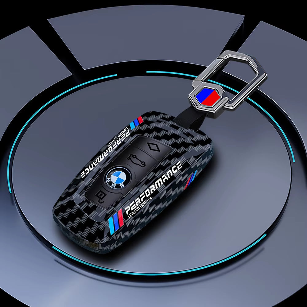 Car Remote Key Case Cover for BMW Keychain Accessories