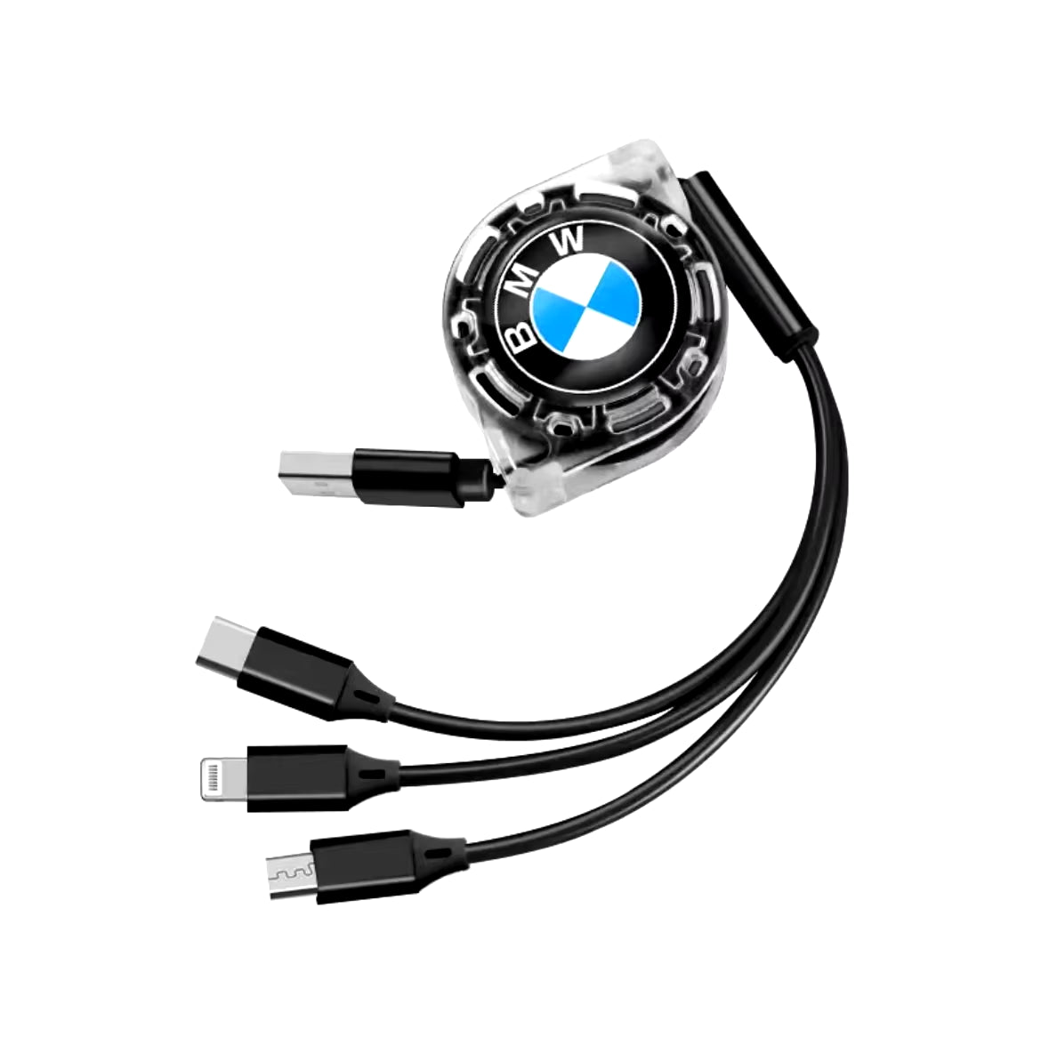3 in 1 Fast Charger USB Data Cable Car Accessories for M Performance M3 M4 M5 X1 X3 X5 X6 X7 F10 F20 F22 F30 G20 G30