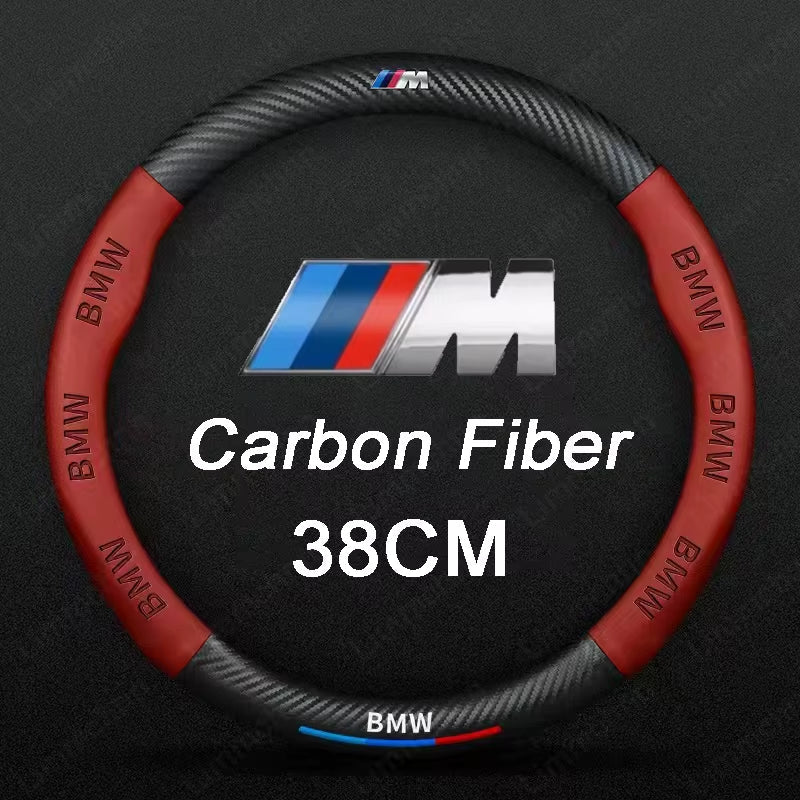 3D Embossing Car Logo Steering Wheel Cover