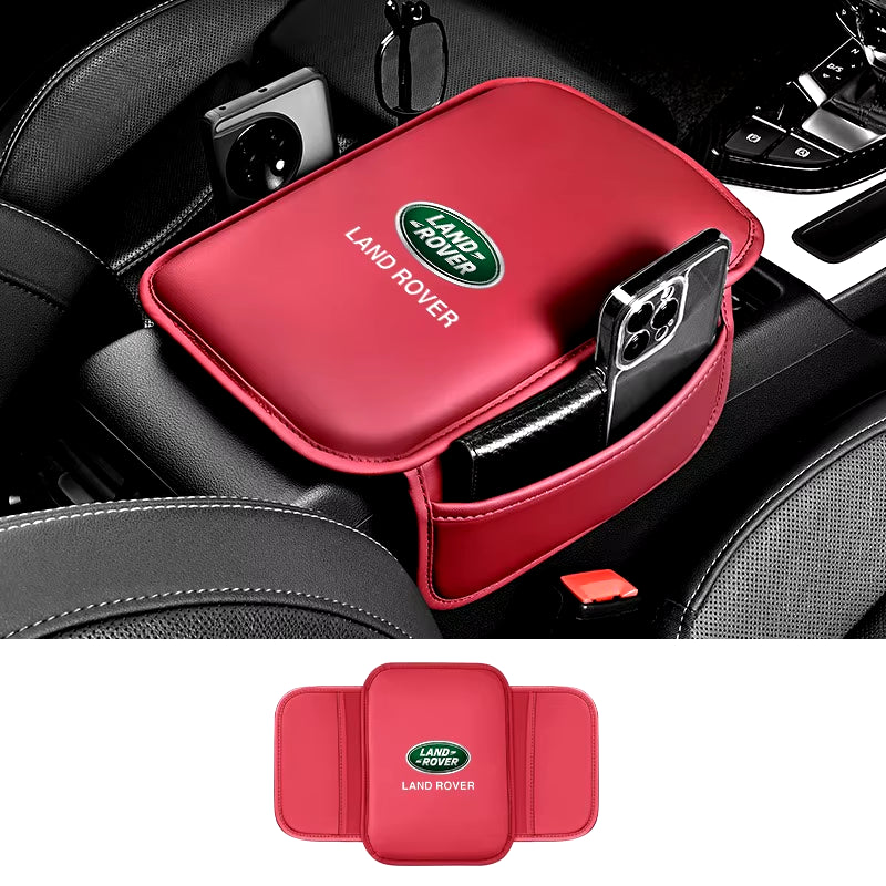 Car Armrest Box Pad Center Console Arm Rest Storage Pocket for Range Rover Freelander Discovery Evoque OVERFINCH SVR