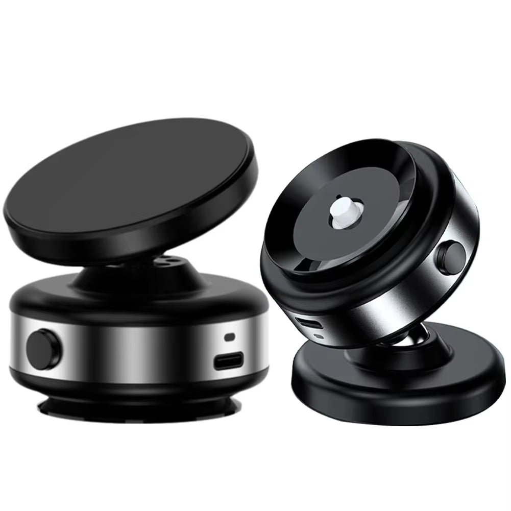 MK-C15 Car Magnetic Vacuum Phone Holder 360°Rotatable Vacum Bracket Dashboard Support GPS in Car for Iphone 14 15 Samsung Xiaomi