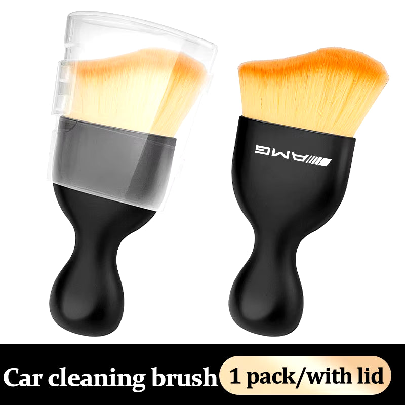 Car Air Vent Cleaning Soft Brush with Casing Clean Tool Dusting Crevice Brush Auto Interior for Mercedes Benz AMG W203 W220 W211