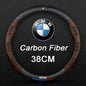 For  E46 E90 E60 F10 F30 E39 E36 F20 E87 F20 F40 E88 M Performance M2 M3 M4 M5 M6 3D Embossing Car Logo Steering Wheel Cover