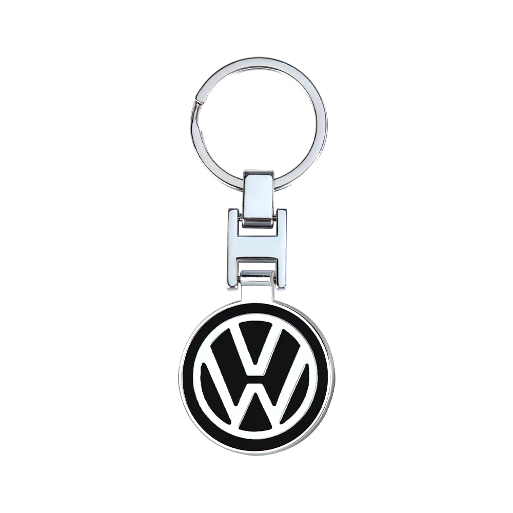 1Pcs Car Logo Keychain Metal Keyring Key Accessories for  VW POLO Tiguan Passat Golf EOS Scirocco Jetta MK8 Octavia