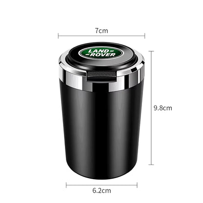 Car Ashtray Cigarette Ash Holds Cup LED Light Automotive Ashtray for Land Rover Range Rover Evoque Car Accessories