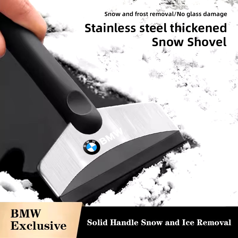 Car Window Glass Snow Shovel Winter Defrost Clear Ice Tool for  X3 X4 X5 X6 X7 E28 E30 E34 E36 E39 E46 E53 E60 E61 E62 E70 E8