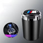 Car Ashtray Cigarette Butt Holder Container Accessories for  M X5 X1 X3 X2 X6 X7 X4 Portable One-Button Opening Car Ash Tray