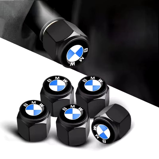 5Pcs Car Wheel Tire Valve Caps Tyre Rim Stem Covers Airdust for  Performance M E46 E90 F20 E39 E91 E87 E60 E93 F10 X3 E83 E61