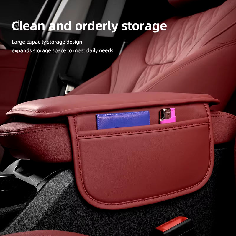 Car Armrest Mat Center Console Leather Protection Cushion for  Sline A1 A3 A4 A5 A6 A7 A8 B8 B9 B6 C6 Q2 Q3 Q5 Q7 Q8 TT S3