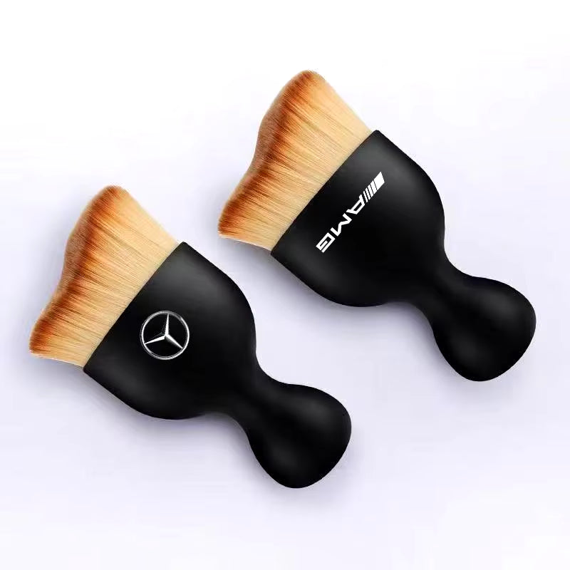 Car Air Vent Cleaning Soft Brush with Casing Clean Tool Dusting Crevice Brush Auto Interior for Mercedes Benz AMG W203 W220 W211