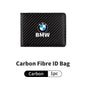 Carbon Fiber Credit Card Holder for  Driver License Organizer Protector Men Wallets Business Card Partition Bag ID Card Case