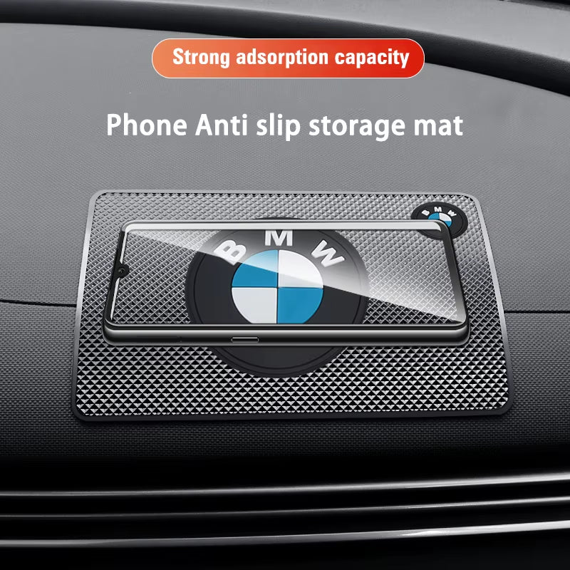 Car anti Slip Pad Auto Ornaments Storage Rubber Mat for  X1 X2 X3 X5 X4 X6 X7 G30 G20 G32 G11 G12 F40 F30 F20 F10 F34 F07 F44