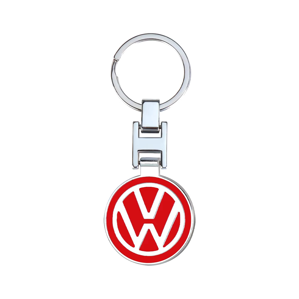 1Pcs Car Logo Keychain Metal Keyring Key Accessories for  VW POLO Tiguan Passat Golf EOS Scirocco Jetta MK8 Octavia