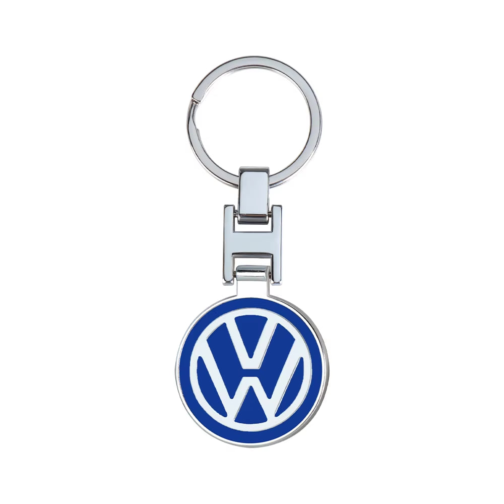 1Pcs Car Logo Keychain Metal Keyring Key Accessories for  VW POLO Tiguan Passat Golf EOS Scirocco Jetta MK8 Octavia