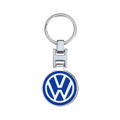 1Pcs Car Logo Keychain Metal Keyring Key Accessories for  VW POLO Tiguan Passat Golf EOS Scirocco Jetta MK8 Octavia