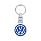 1Pcs Car Logo Keychain Metal Keyring Key Accessories for  VW POLO Tiguan Passat Golf EOS Scirocco Jetta MK8 Octavia