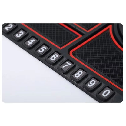 1PC Anti-Slip Mat for Car Car Storage Mat Multi-Functional 360 Degree Rotating Navigation Support Instrument Pad Car Gadget