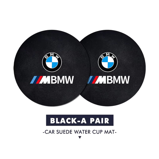 Car anti Slip Mat Coaster Water Cup Slot Decorate Accessories for  G30 G20 M3 M5 E91 E92 E93 E36 E70 X3 X4 X5 X1 E39 F30