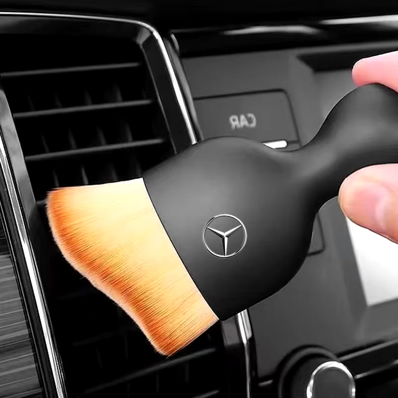 Car Air Vent Cleaning Soft Brush with Casing Clean Tool Dusting Crevice Brush Auto Interior for Mercedes Benz AMG W203 W220 W211