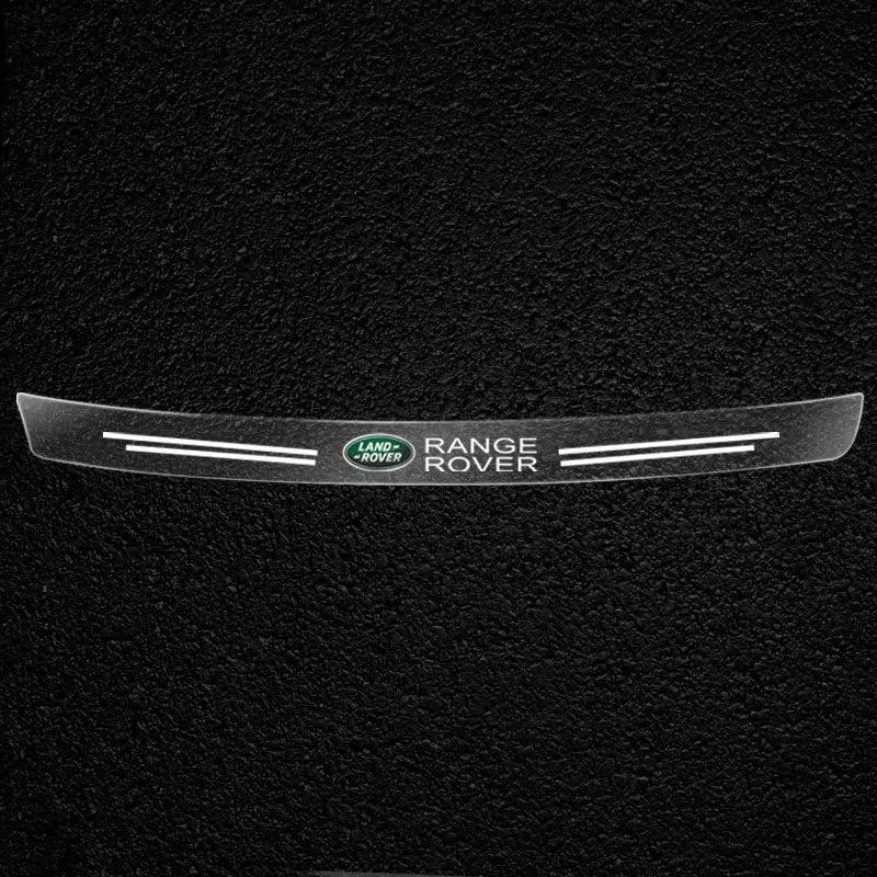 For  Range Rover Freelander Discovery Evoque OVERFINCH 1Pcs Transparent Car Trunk Badge Protective Sticker Emblem