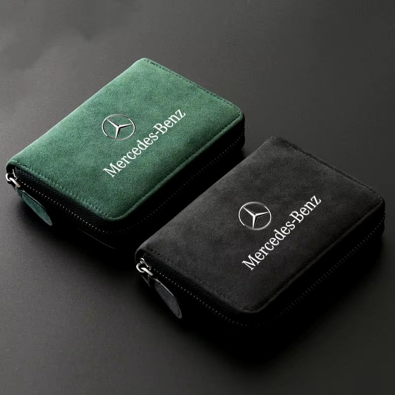 Multi-Card Leisure Card Sleeve Driver'S License Wallet Case for Mercedes Benz W203 W204 W205 W211 W212 GLA GLC Car Accessories