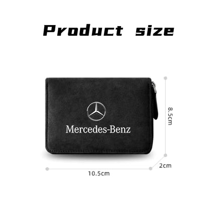 Multi-Card Leisure Card Sleeve Driver'S License Wallet Case for Mercedes Benz W203 W204 W205 W211 W212 GLA GLC Car Accessories