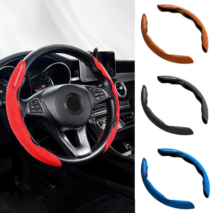 Suede Car Steering Wheel Anti-Slip Covers for  Performance M E46 E90 F20 E39 E91 E87 E60 E93 F10 X3 E83 E61 X5 F30 G20 F31