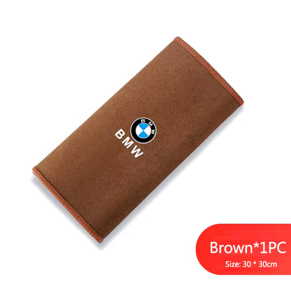 Car Drying Towel Suede Coral Velvet Double-Sided Cleaning Cloth Super Absorbent Rags for  E28 E30 E34 E36 E39 E46 E91 M M3 M5