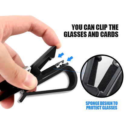 Car Glasses Clip Sun Visor Eyeglasses Sunglasses Holder Auto Interior Accessories for  Performance F30 I4 X3 F10 E90 F20 E39