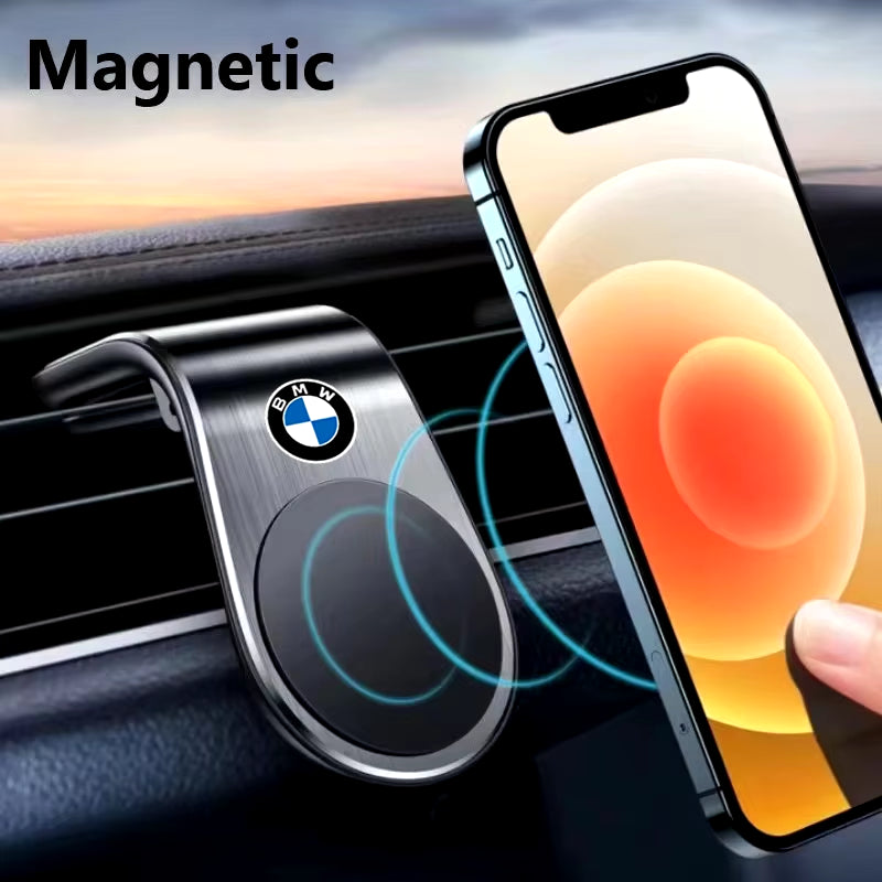 Magnetic Car Phone Holder in Car Phone Stand Clip Mount for  E28 E30 E34 E36 E39 E46 E60 E61 E62 E70 E87 E92 E83 Accessories