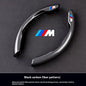 For  M Car Steering Wheel Cover X1 X3 X5 X7 M3 M4 M5 E39 E46 E60 E90 E91 F01 F10 F20 F30 G20 G30 Car Anti-Slip Carbon Fiber