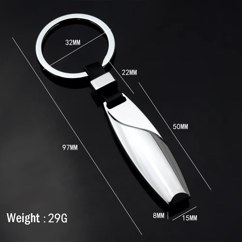 Car Keychain Keyring Key Rings Holder for Mercedes Benz AMG W204 C63 W203 W124 CL A35 A45 C43 C63 CLA35 E63 S63 SLS Accessories