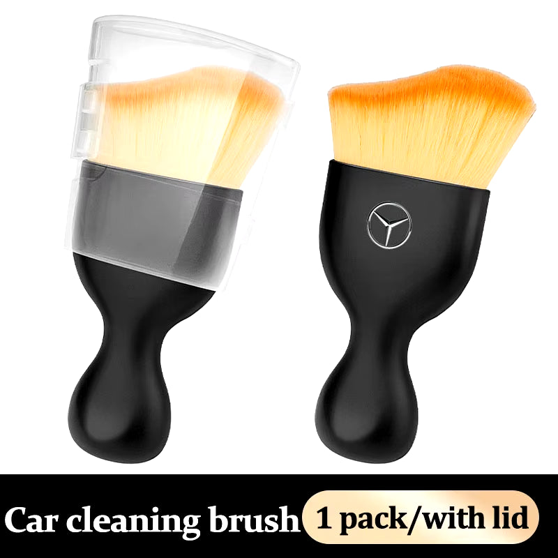 Car Air Vent Cleaning Soft Brush with Casing Clean Tool Dusting Crevice Brush Auto Interior for Mercedes Benz AMG W203 W220 W211