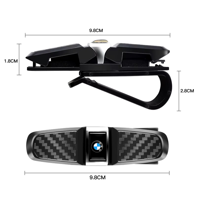 Car Glasses Clip Sun Visor Eyeglasses Sunglasses Holder Auto Interior Accessories for  Performance F30 I4 X3 F10 E90 F20 E39