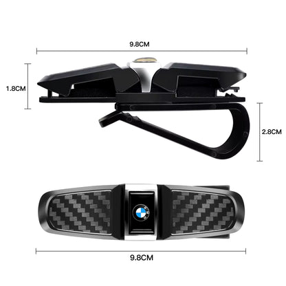 Car Glasses Clip Sun Visor Eyeglasses Sunglasses Holder Auto Interior Accessories for  Performance F30 I4 X3 F10 E90 F20 E39